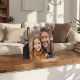 Create your own Father Daughter Photo フォトプラーク