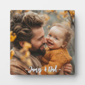 Create your own Father Son Photo フォトプラーク (正面)
