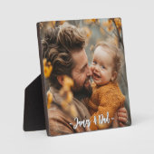 Create your own Father Son Photo フォトプラーク (正面)