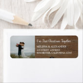 Create your own first Christmas Together photo ラベル (インサイチュ)