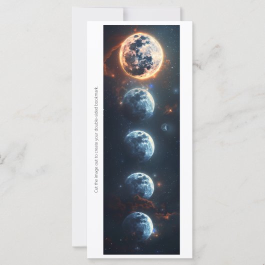 Create Your Own Full Moons Bookmark Card (正面)