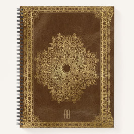 Create Your Own Gilded Camel Brown Notebook ノートブック