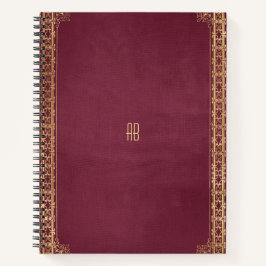 Create Your Own Gilded Fuschia Notebook ノートブック