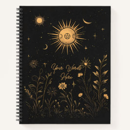 Create Your Own Golden Celestial Solar Garden ノートブック