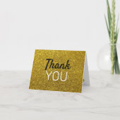 Create Your Own Golden Folded Note Card ノートカード (正面)