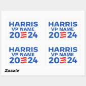 Create Your Own Harrisチケット2024 長方形シール (シート)