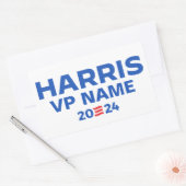 Create Your Own Harris / VPチケット2024 長方形シール (封筒)