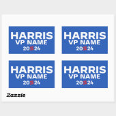 Create Your Own Harris / VPチケット2024 長方形シール (シート)
