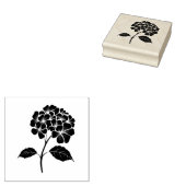 Create Your Own Hydrangea Flower Blossom Floral ラバースタンプ (押印)