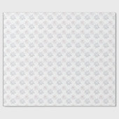 Create Your Own Hygge Magical Snowflakes ラッピングペーパー (フラット)