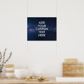 Create Your Own Inspirational Quote Poster- Space ポスター (キッチン)