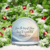 Create Your Own Inspirational Quote Snow Globes (クリスマス)