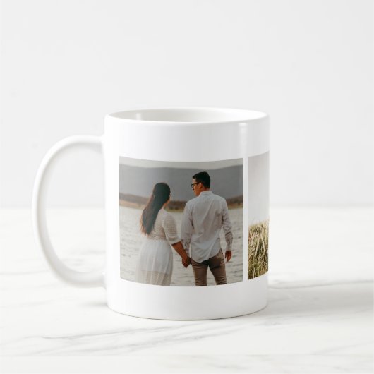 Create Your Own Instagram Photo Mug コーヒーマグカップ (左)