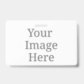 create your own landscape pvc plastic badge バッジ (裏面)