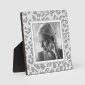 Create-Your-Own Leopard Printフォトフレームプラーク フォトプラーク (正面)
