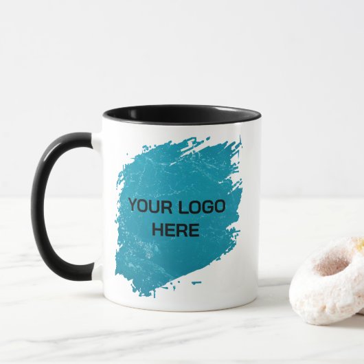 Create Your Own Logo Mug– Perfect for Office マグカップ (ドーナツ)