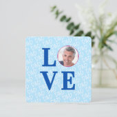 Create Your Own LOVEパパFather Daddy Photo Square カード (スタンド正面)