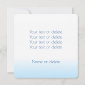 Create Your Own LOVEパパFather Daddy Photo Square カード (裏面)