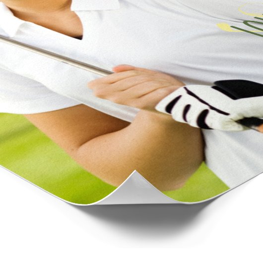 Create your own love to golf for golfer  ポスター (角)