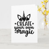 Create your own magic カード (黄色い花)