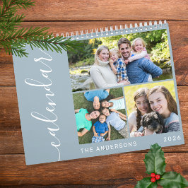 Create Your Own Minimal 3 Photos Collage Script カレンダー