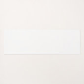 Create Your Own Minimalist Simple Modern ヨガマット (裏面(横))