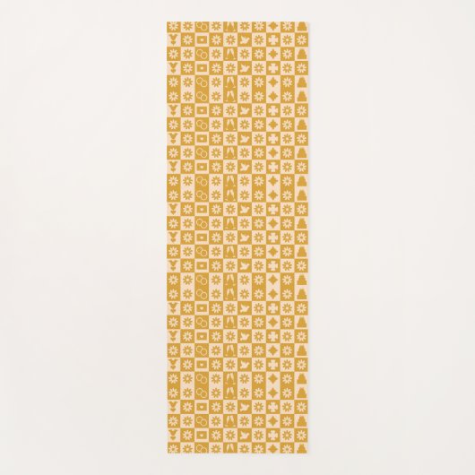 Create Your Own Minimalist Simple Modern ヨガマット (正面)