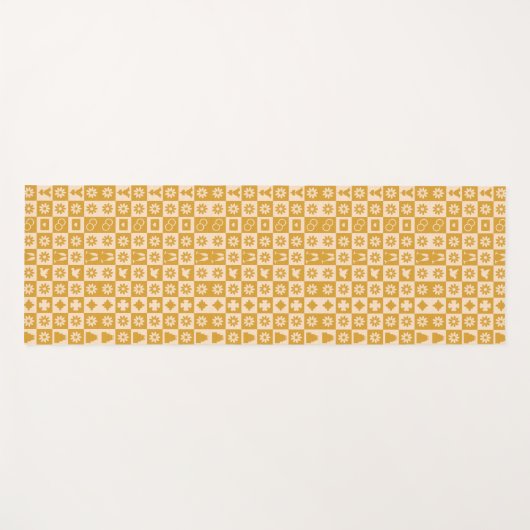 Create Your Own Minimalist Simple Modern ヨガマット (正面(横))