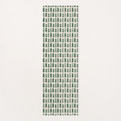 Create Your Own Minimalist Simple Modern ヨガマット (正面)