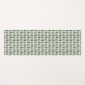 Create Your Own Minimalist Simple Modern ヨガマット (正面(横))