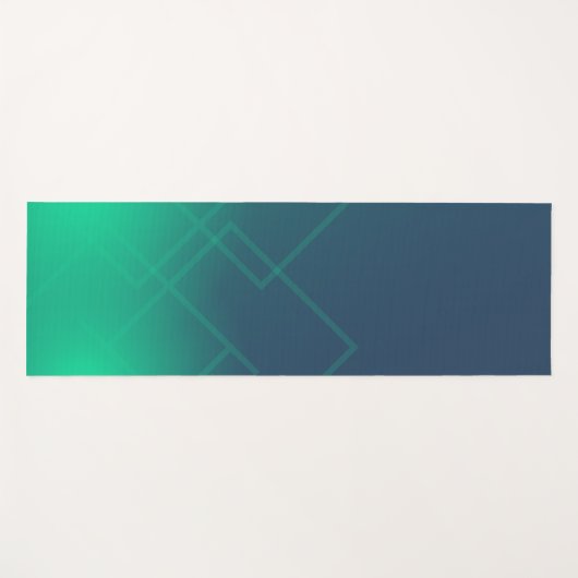 Create Your Own Minimalist Simple Modern ヨガマット (正面(横))