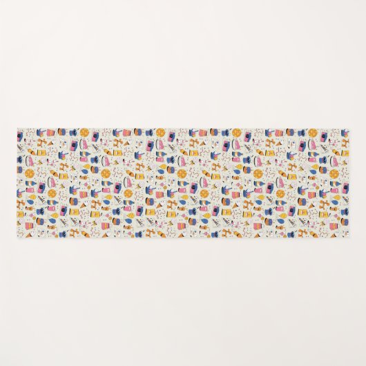 Create Your Own Minimalist Simple Modern ヨガマット (正面(横))