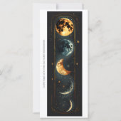 Create Your Own Moon Phases Bookmark Card (正面)