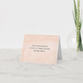 Create Your Own Motivational Quote Blush Pink Gold シーズンカード (正面)