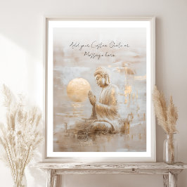 Create Your Own Motivational Quote- Buddha ポスター