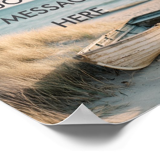 Create Your Own Motivational Quote - Coastal Rowbo ポスター (角)