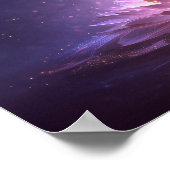 Create Your Own Motivational Quote – Cosmic Buddha ポスター (角)