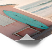 Create Your Own Motivational Quote - Retro Surf ポスター (角)