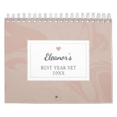 Create Your Own Motivational Quotes Marble Effect カレンダー (カバー)