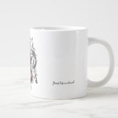 Create your own musical symphony  ジャンボコーヒーマグカップ (右)