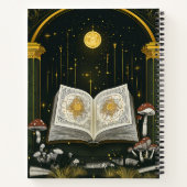 Create Your Own Mystical Botanical Grimoire ノートブック (裏面)