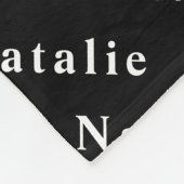 Create Your Own Name Personalized フリースブランケット (角)