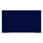Create Your Own navy blue Custom personalized マグネット名刺 (正面)