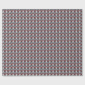 Create Your Own Nordic Christmas Socks ラッピングペーパー (フラット)