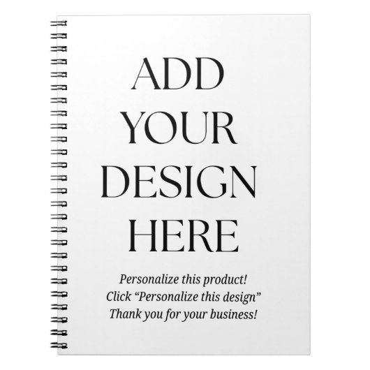 Create Your Own Notebook ノートブック (正面)