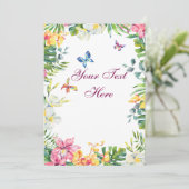 Create Your Own personalize サンキューカード (スタンド正面)