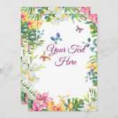 Create Your Own personalize シーズンカード (正面/裏面)