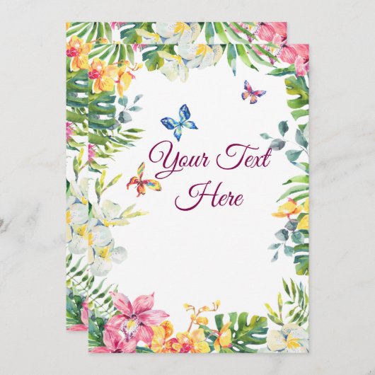 Create Your Own personalize シーズンカード (正面/裏面)