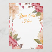 Create Your Own personalize シーズンカード (正面/裏面)