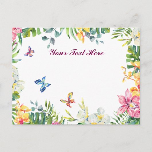 Create Your Own personalize ポストカード (正面)